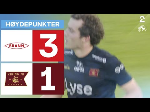 Brann 3 - 1 Viking - Høydepunkter