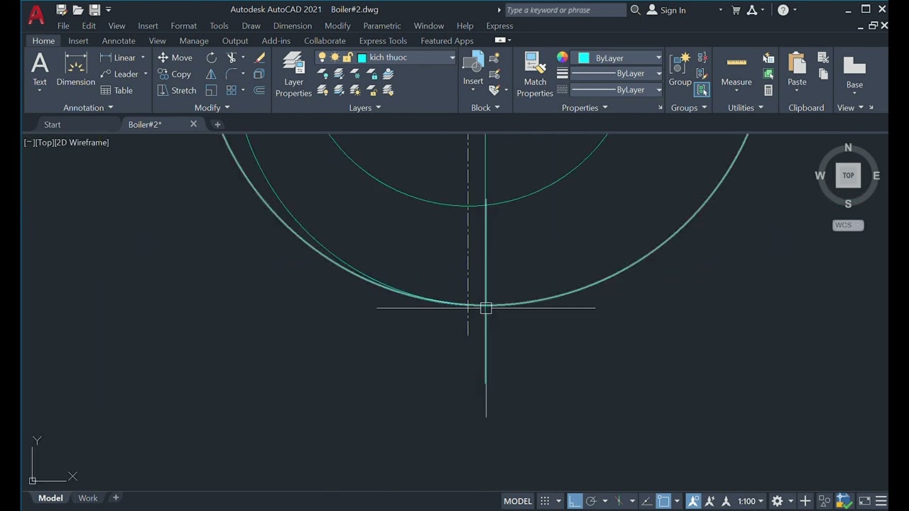 How to draw an industrial fan CAD