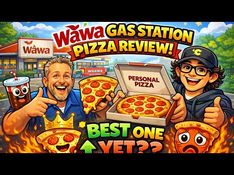 We Tried Wawa’s Personal Pizza… Is It The BEST Gas Station Pizza Yet? | T-Dog & C-Man Chronicles