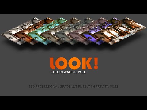 New editor widget for LOOK! Color Grading Pack