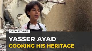 Download lagu 16-year-old Gaza chef cooks with aid rations amid war and displacement mp3