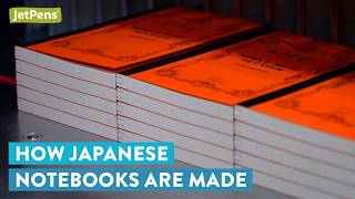 Only 3 machines left in Japan?! See how the iconic LIFE Noble Notebook is made!