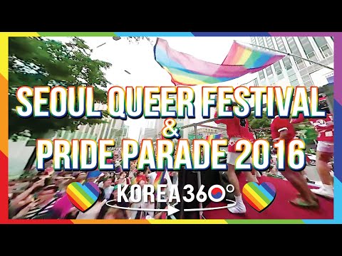 Seoul Queer Festival & Pride Parade 2016 🌈❤ - 🇰🇷 KOREA 360°