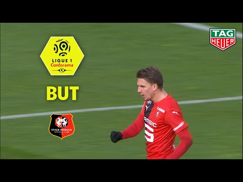 But Adrien HUNOU (39') / Stade Rennais FC - Amiens SC (3-1)  (SRFC-ASC)/ 2019-20