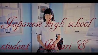 I'm a high school student　My name is "Hikari Eto "　高校生（ひかり）