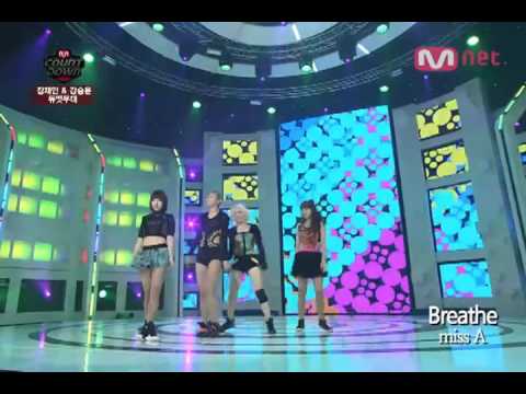 [K-POP] Mnet - M countdown, miss A - Breathe