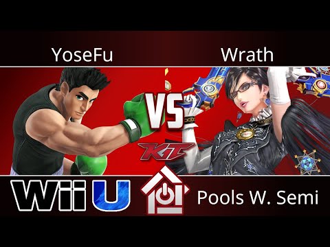 KiT 2018 - YoseFu (Little Mac) vs Wrath (Bayonetta) - Smash 4 Pools W. Semi