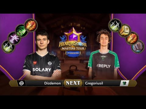 Dizdemon vs Gregoriusil | Top 8 | Hearthstone Masters Tour Stormwind