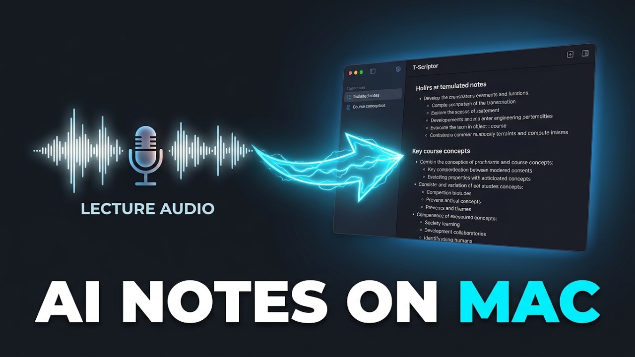 AI Lecture Notes on Mac Meet T Scriptor