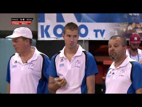 Championnat du monde 2016 de pétanque - 1/2 finale -  France vs Bénin