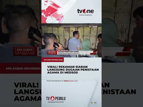 Tiktokers Menghina Nabi dan Tuhan Secara Live hingga Berujung Penggerebekan | tvOne