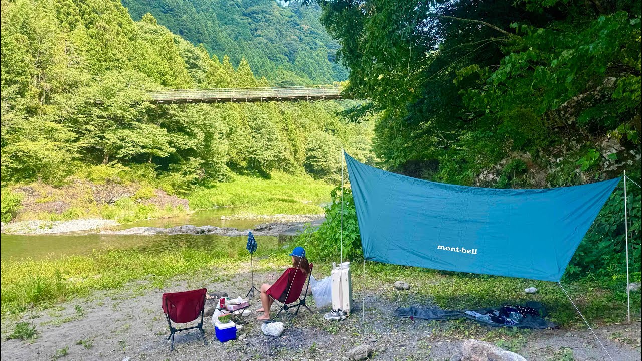 ဂျပန်နွေရာသီအပူရှောင်ဖို့အတွက် တိုကျိုကနေသွားလို့အကောင်းဆုံး Kawai Camping Ground 🏕️