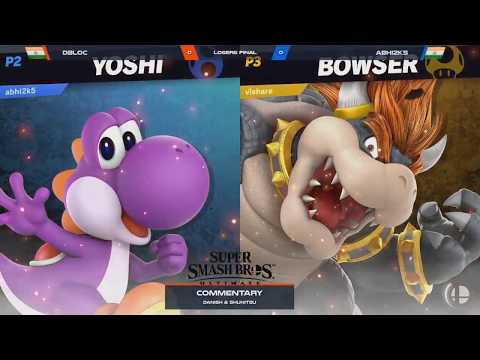 Abhi2k5 (Yoshi/K.Rool) vs DBL0C (Bowser) - GameCon Pune - Losers Finals
