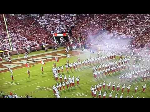 Morgan pre game vs Ohio state