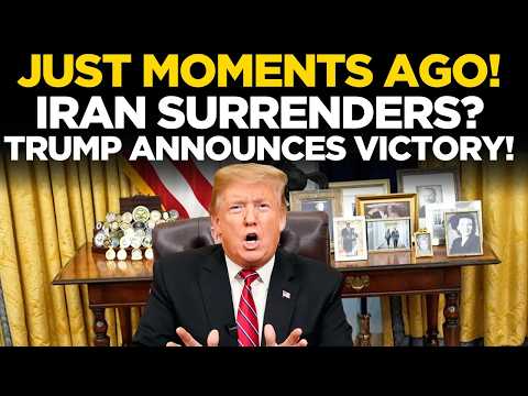 TRUMP IRAN ANNOUNCEMENT LIVE | President Trump Makes Major Statement From The Oval Office!
