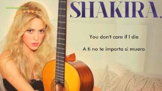 Shakira - You Don&#39;t Care About Me (Lyrics) (Letra Traducida al Español)