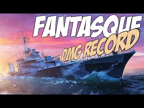 248K Fantasque. NA Damage Record - WOWS