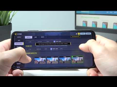 HTC Desire 22 PRO - Call Of Duty Mobile ⚙️| Available Graphics Settings & Details Presentation