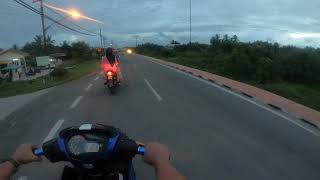 preview picture of video 'Time Lapse Trial #1 - Along The Road Of Kampung Kabong'
