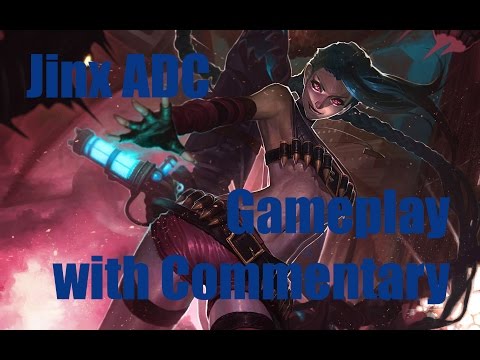 League of Legends - Jinx Adc Season 6 Diamond Commentated Gameplay