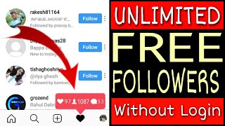 How to increase INSTAGRAM Followers (2020)| 1 Minutes 500 Followers INSTAGRAM