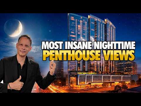 TWO PENTHOUSES, DOUBLE THE LUXURY | NIGHTTIME CITY VIEWS THAT ARE INSANE