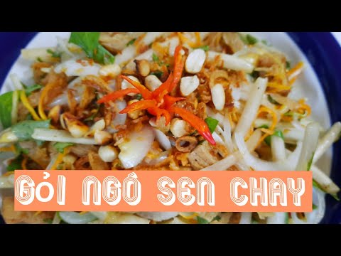 Gỏi ngó sen chay
