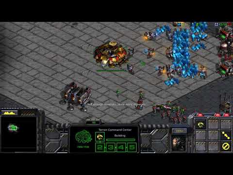 StarCraft Remastered - Episode 1 Rebel Yell - Terran Campaign [Mission 9 New Gettysburg]