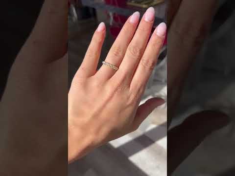 .78ctw Petite Old Mine Cut Diamond 7-Stone Band