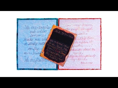 PREVIEW: How to Write With a Sewing Machine - with Barb Owen - HTGC Member Class s04e03