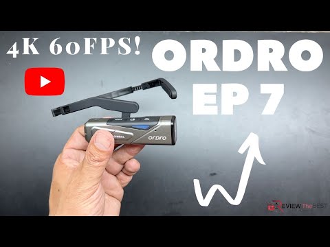 Ordro EP7 Ultra 4K Head Mounted Camera For YouTube And Vlogging! #ordro