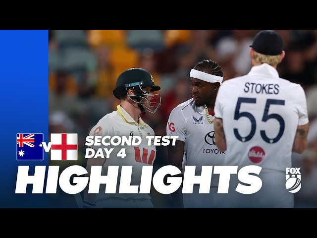 Australia vs England Highlights | Test 2, Day Four | The Ashes | Fox Cricket