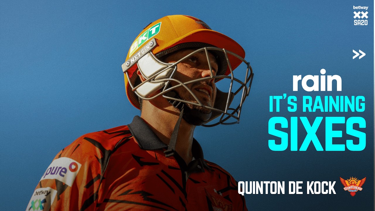 It's Raining Sixes: Quinton de Kock (Sunrisers Eastern Cape) | Season 4 Top 5