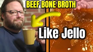 CARNIVORE DIET-Step By Step Beef Bone Broth In A Crockpot Recipe