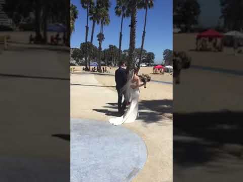 This is happens if wedding is in the beach