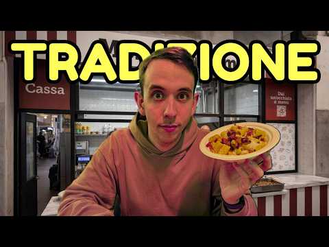 Authentic traditional Roman cuisine at the downtown market