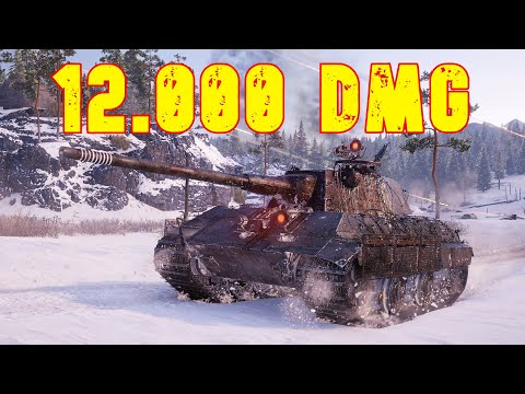 World of Tanks E 50 Ausf. M - 5 Kills 12K Damage