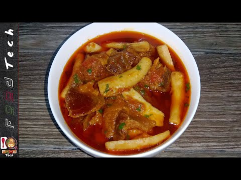 Arvi Gosht Salan l Taro Root Delicious and Easy Recipe Cook by Food Tech