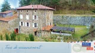 preview picture of video 'Maison en pierres dans le Haut Vivarais en Ardèche avec 12 Hectares de terrain sur Satillieu'