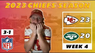 Chiefs escape New York with a narrow win over Jets | Chiefs vs Jets, Week 4 2023