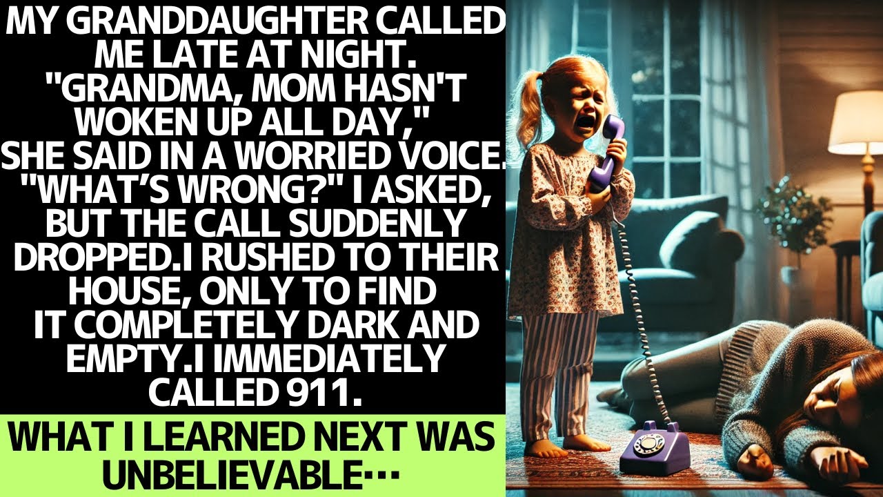MY GRANDDAUGHTER'S LATE-NIGHT CALL REVEALED A SHOCKING TRUTH