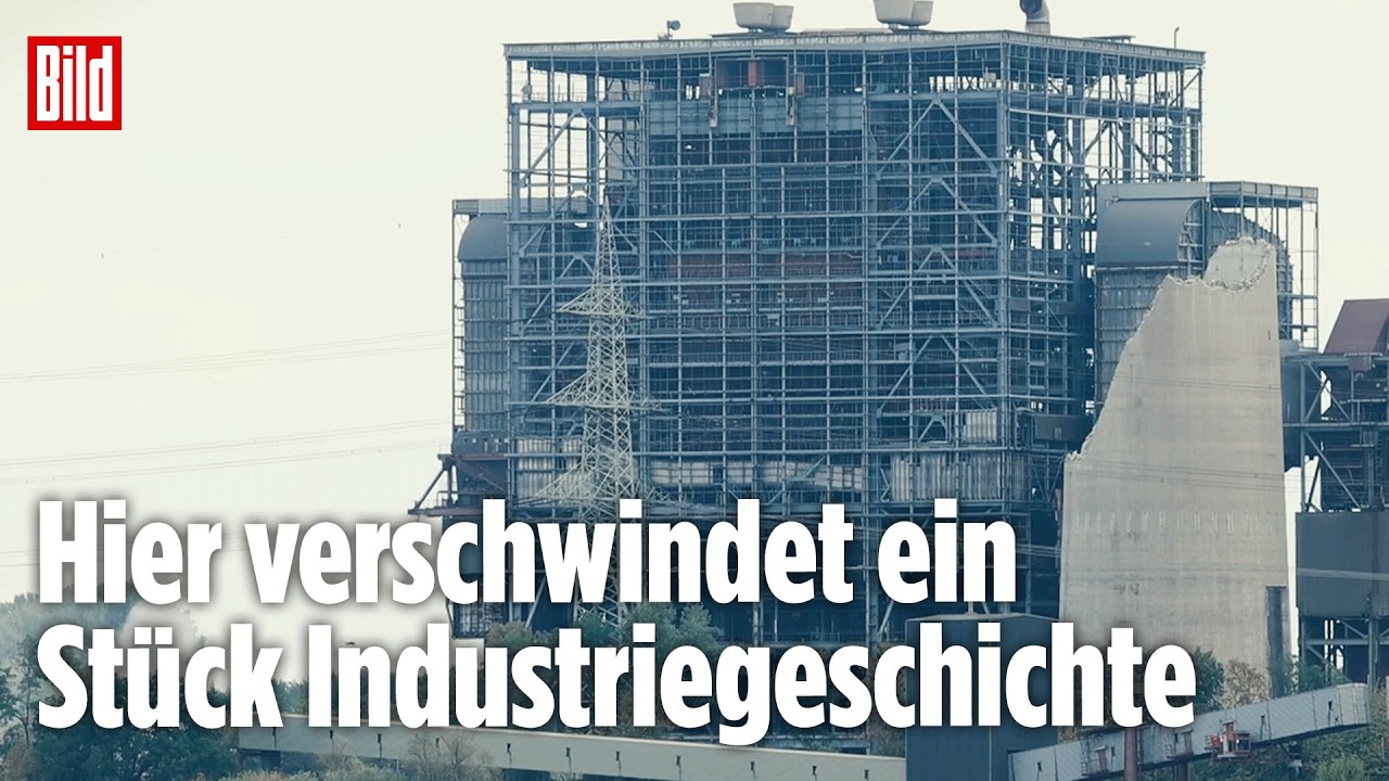 Niederrhein: Spektakuläre Sprengung! Kohlekraftwerk-Koloss macht Platz für die Zukunft