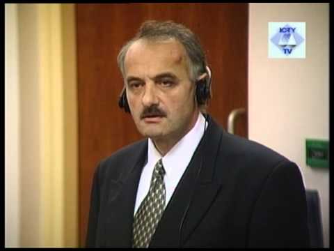 Blagojević - Prvo stupanje optuženog pred Sud - 16. august 2001.