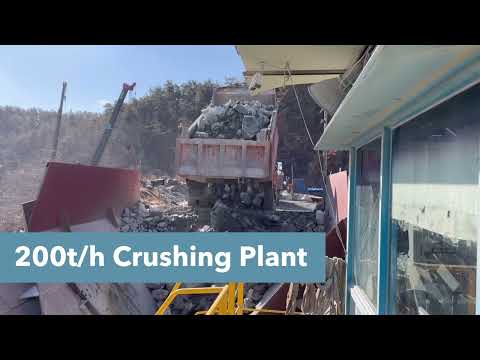 Jaw Crusher, Cone Crusher, Vibrating Screen Working Process in Crushing Plant