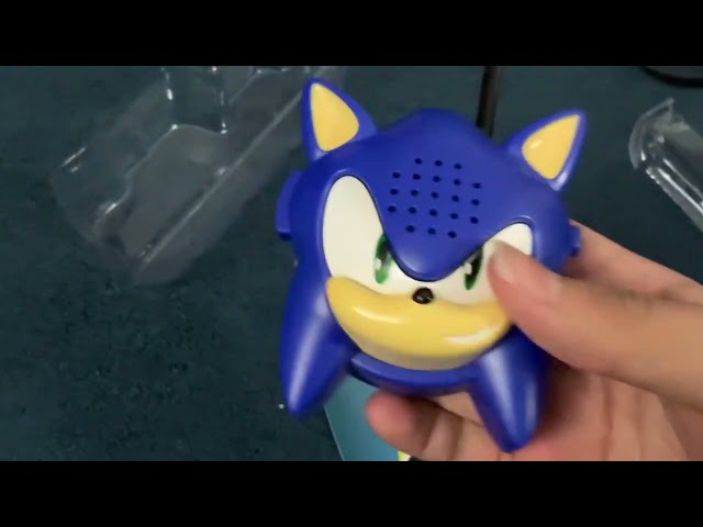 Vídeo relacionado con Conjunto DE WALKIE TALKIES Sonic The Hedgehog INTERCOMUNICADORES A Pilas (NO Incluidas) Color Azul Y Rojo