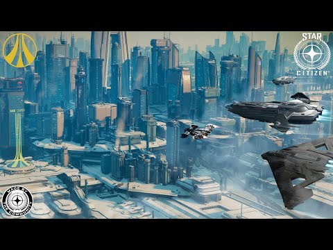 Star Citizen 3.11.1 PTU | Intergalagtic Aerospace Expo 2950 Preview | The Way to the Show | english