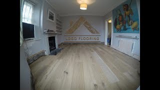 Wooden Floor Installation - Glue down on wooden suspend floor.