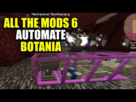 DEWSTREAM - Ep147 Automate Botania - Minecraft All The Mods 6 Modpack