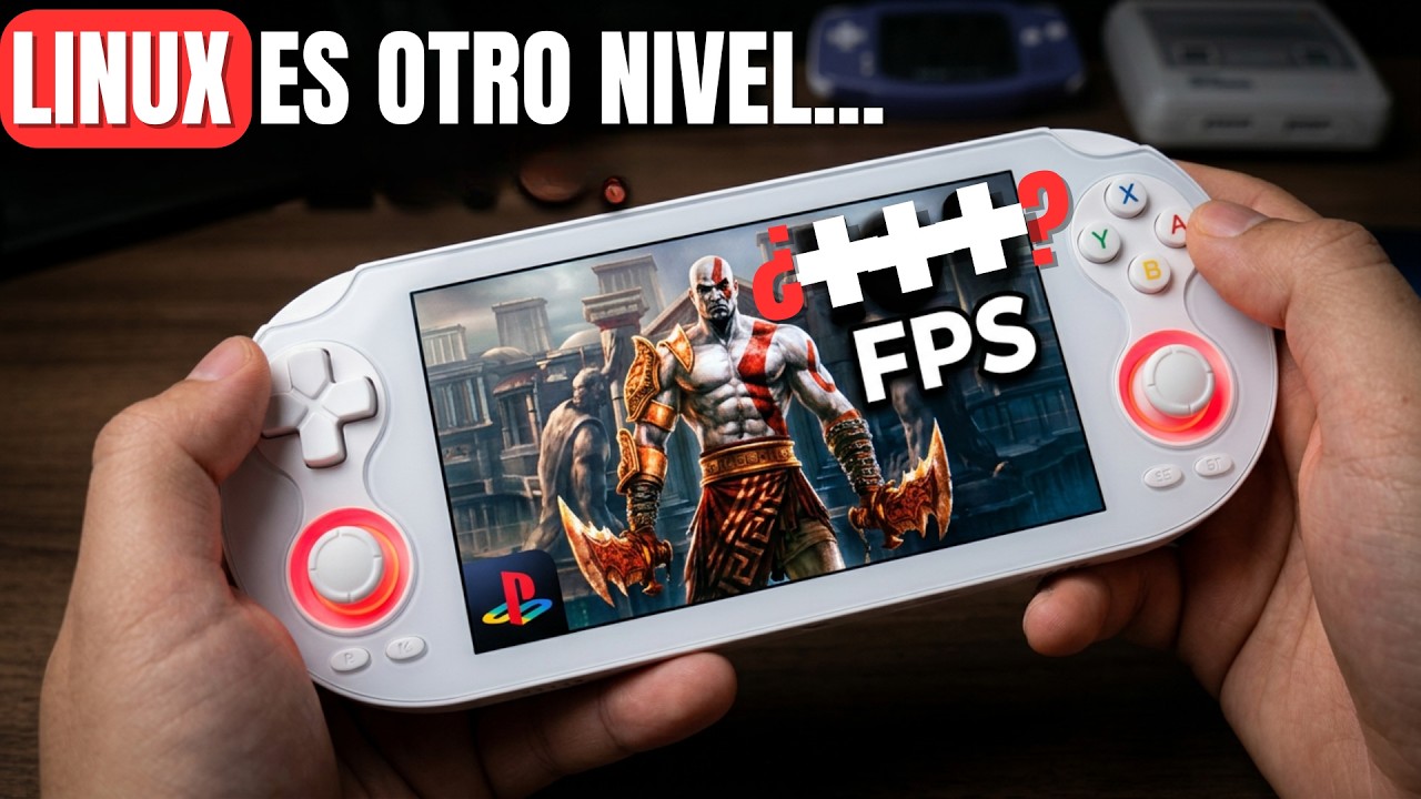 Anbernic RG Vita Pro + LINUX ✅ La Experiencia que Android NO tiene | No Review