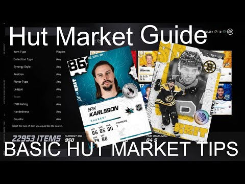 NHL 21 Hut Market Guide - BASIC HUT MARKET TIPS